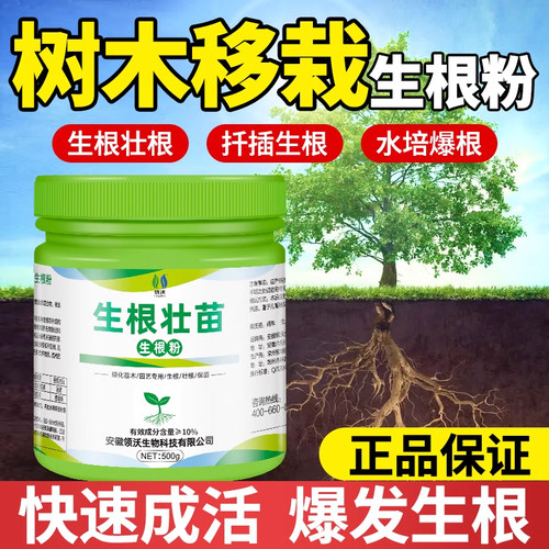 领沃生根壮苗树木移栽专用生根粉