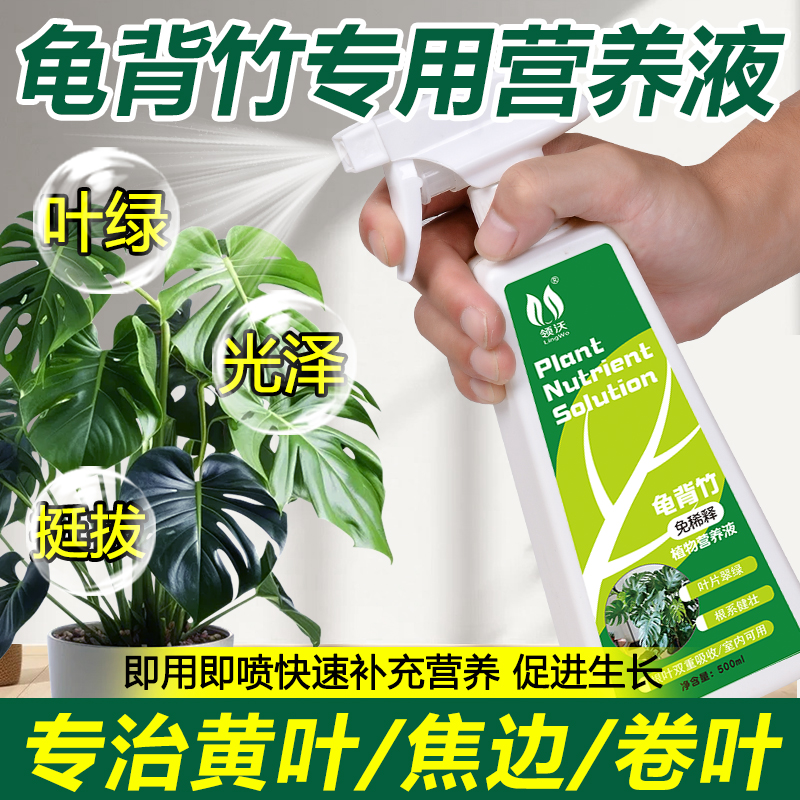 领沃龟背竹专用肥植物营养液水培