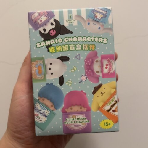 全新正品sanrio characters系列三丽鸥盲盒收纳罐摆件
