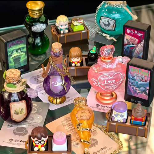 正版哈利波特魔药系列盲盒摆件手办可爱礼物潮流玩具公仔女生周边