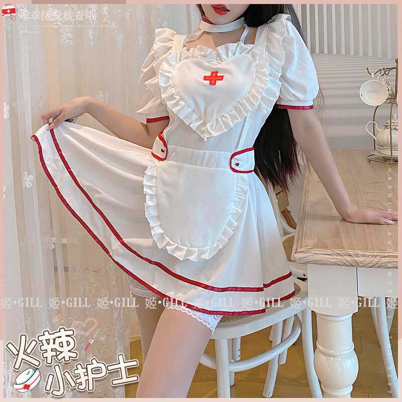 姬GILL软妹洛丽塔护士cos服