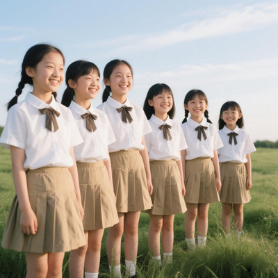 儿童短裙女半身裙夏季