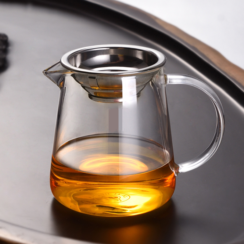 加厚公道杯玻璃茶滤一体套装耐热分茶器大号茶壶茶海功夫茶具配件-封面