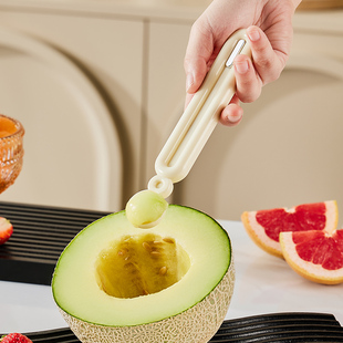 圆球西瓜水果造型模具 冰淇淋挖球器家用冰激凌雪糕勺多功能新款