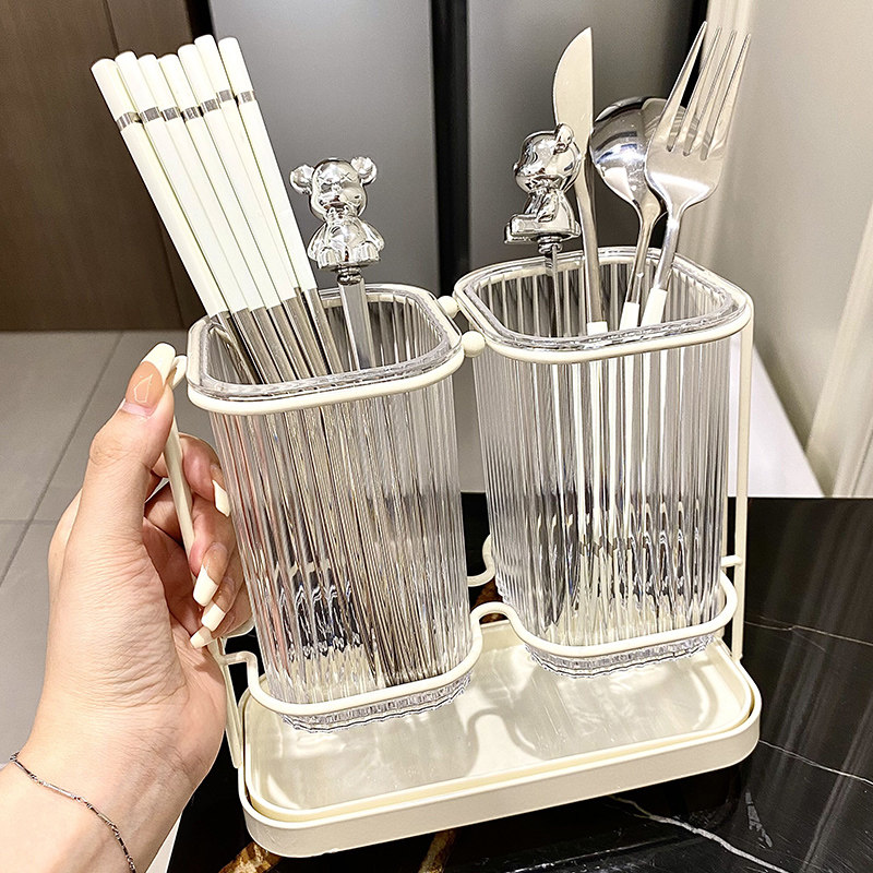 漫时光轻奢筷子筒收纳盒