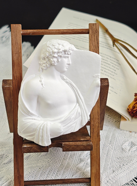 安提诺乌斯浮雕香薰石膏雕塑摆件