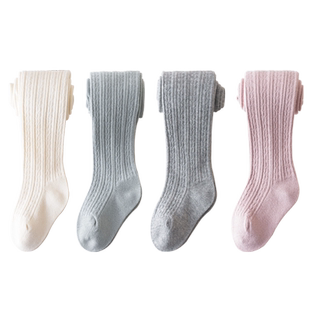 婴儿连裤袜女童春秋棉宝宝连体袜子儿童裤袜白色打底裤大PP春款