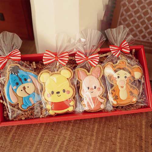 迪士尼卡通动物兔子维尼糖霜饼干模具61儿童节礼盒3d立按压式工具