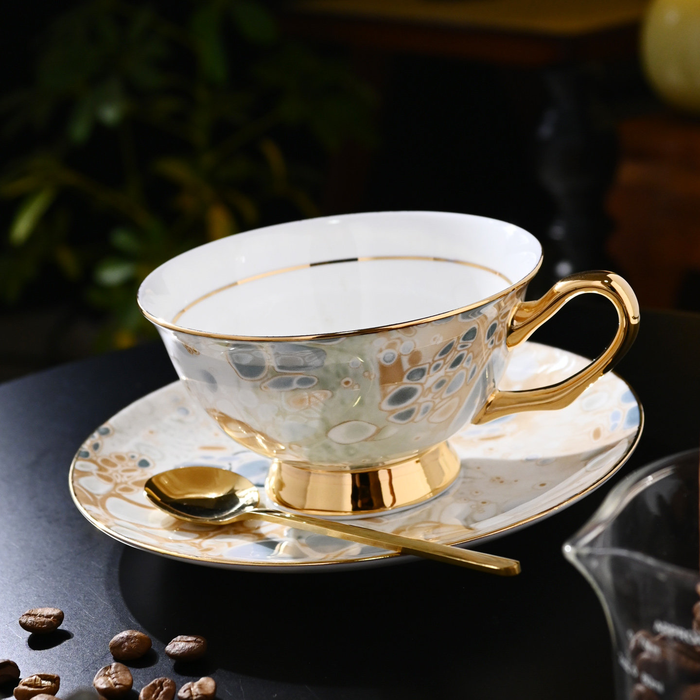 骨瓷咖啡杯高档精致英式下午茶杯子套装轻奢高颜值结婚礼物伴手礼