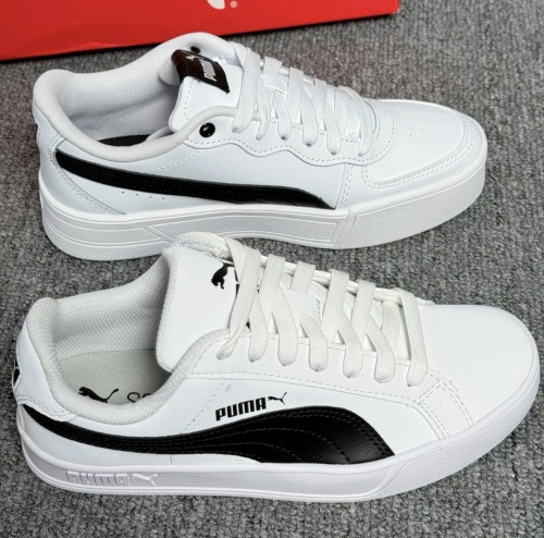 彪马PUMA SMASH男女鞋低帮经典百搭帆布板鞋359622-05
