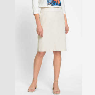 欧美莫代尔斜纹高腰口袋纯色通勤OL显瘦半身裙外贸原单女装 夏 大码