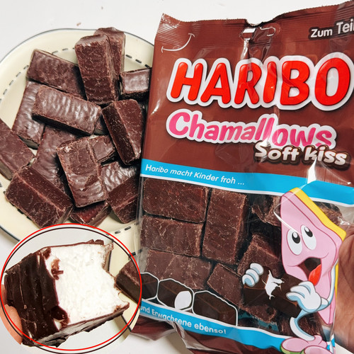 哈瑞宝天使之吻脆皮可可脂棉花糖