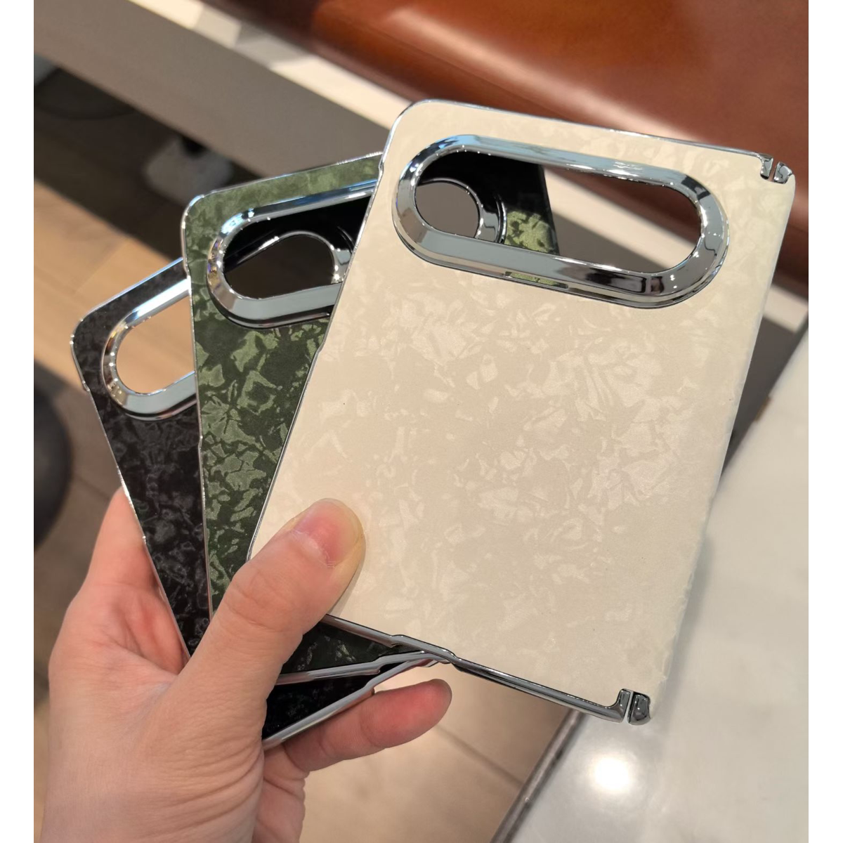 CaseLuxe 美国贝壳纹贝母纹电镀磁吸中轴华为PuraXMax手机壳puraxmax保护壳purax2代商务x7新款x6创意x5流行x
