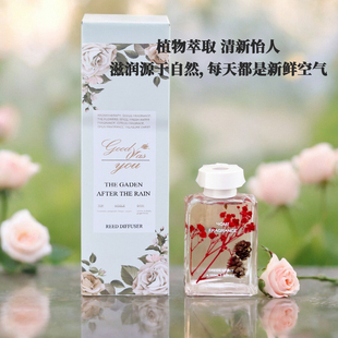 持久高级感透明水中花香薰室内家用卧室房间香水卫生间空气清新剂