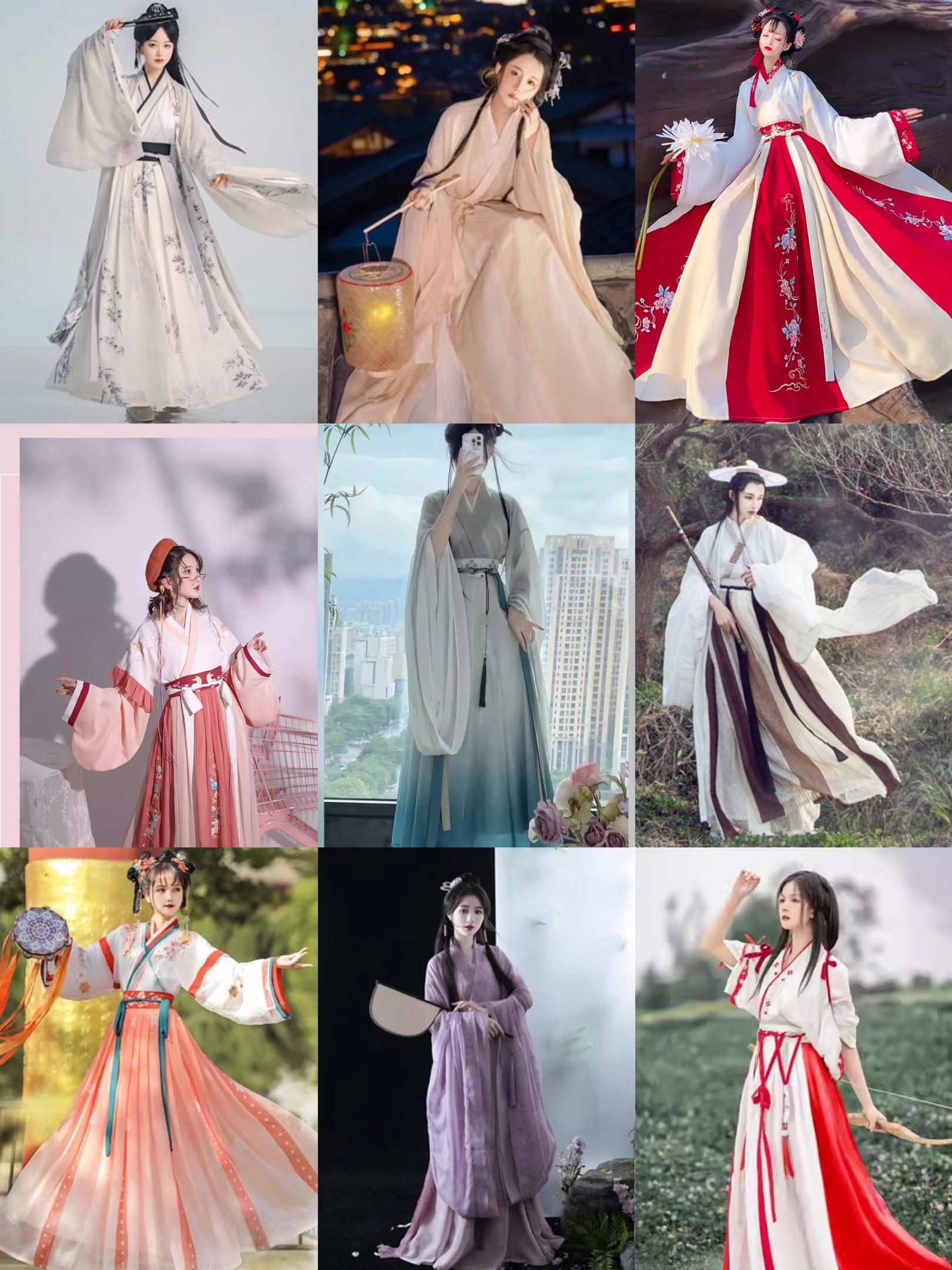 出租汉服女魏晋风齐腰交领传统演出服汉服秀国庆抖音街拍汉服,女装/女士精品,汉服套装,淘宝优惠券,粉丝福利购,淘宝优惠卷