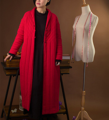 时光之颜原创棉麻文艺立领