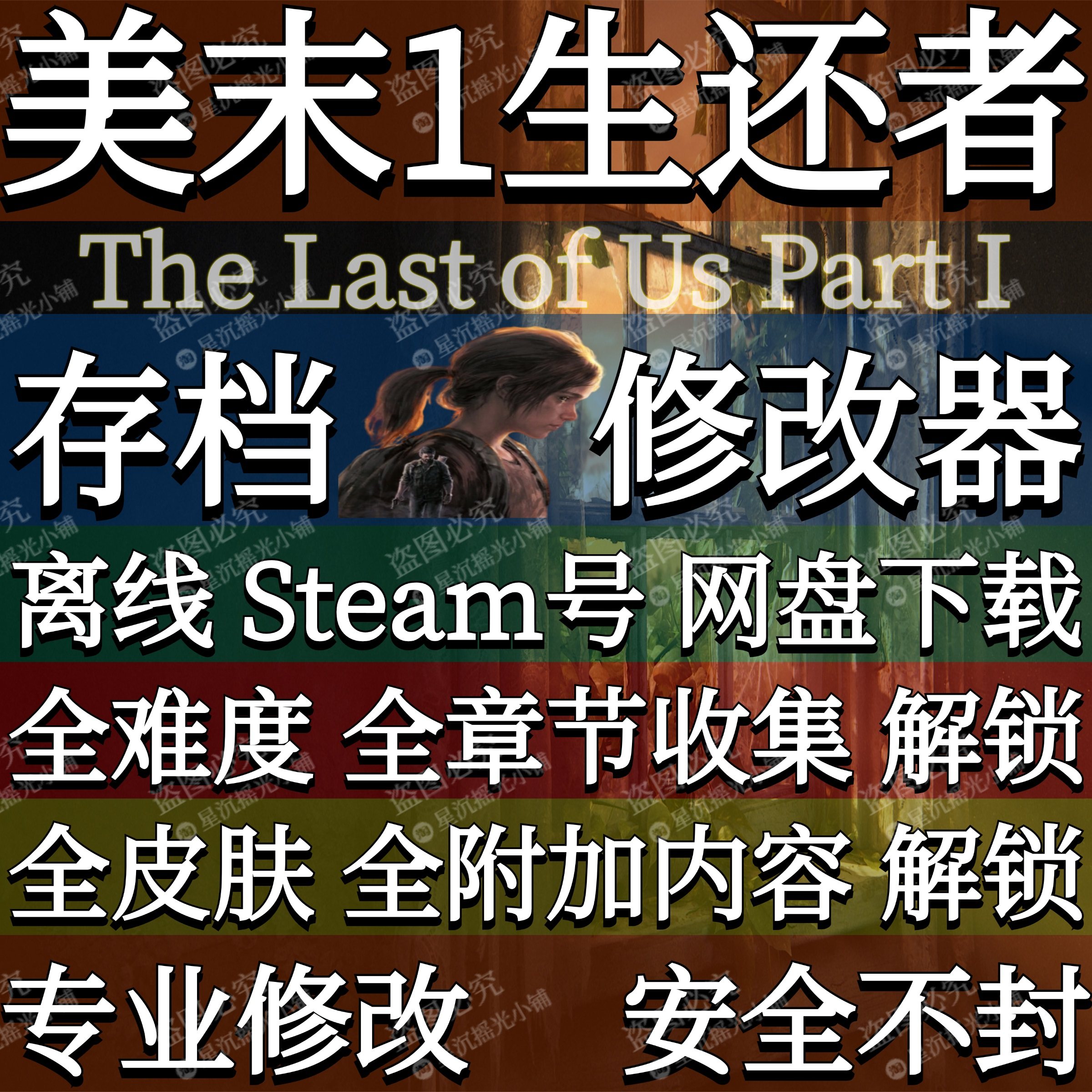 美末1存档修改器学习破单机游戏最后的生还者1Steam辅助离线账号1
