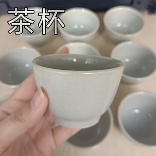 竹篮子手提蓝禅堂茶篮老陶茶杯手工编织蓝主人杯禅堂茶杯支持贴字