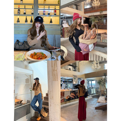 NINASTUDIO  9/23 20:00 【RL美式经典】针织 V领麻花毛衣