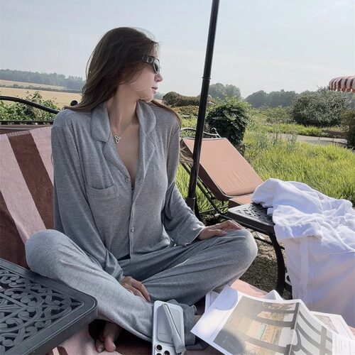 NINASTUDIO  【sk1m*经典款】soft lounge 家居服 睡衣套装