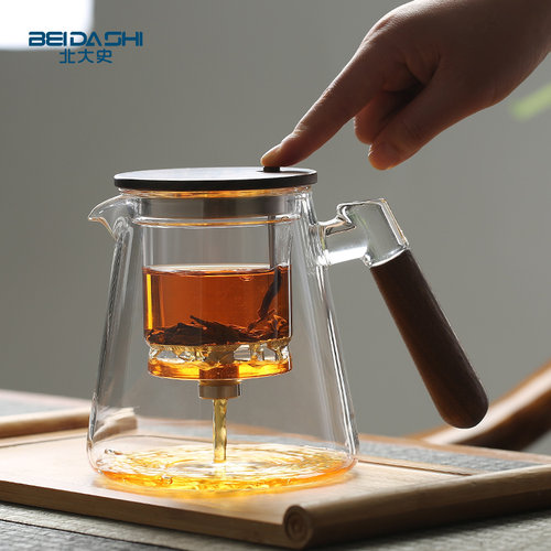 北大史玻璃飘逸杯泡茶壶飘逸杯
