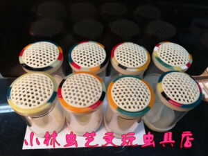 小林虫艺新到进口料彩拼镶嵌仿蒙心蝈蝈筒蝈蝈罐尺寸：99/55mm