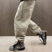 UGLY美式 复古多口袋工装 束脚运动裤 MXD 男松紧腰抽绳户外休闲卫裤