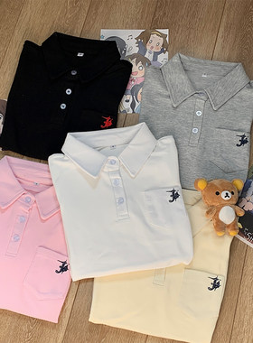 绊JK原创夏季短袖上衣JK制服百搭修身学生校服POLO衫