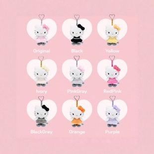 【爆款金智秀联名jisoo猫咪盲盒挂件】卡通毛绒玩偶公仔包包挂件