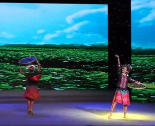 黎族演出用品斗笠道具