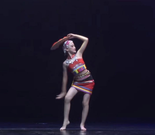 高端订制舞台服装雨竹林独舞服装少数民族演出服 傣族舞蹈服装