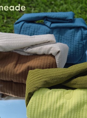 limeade云朵腋下包包女 复古单肩撞色小拎包 原创手提慵懒百搭