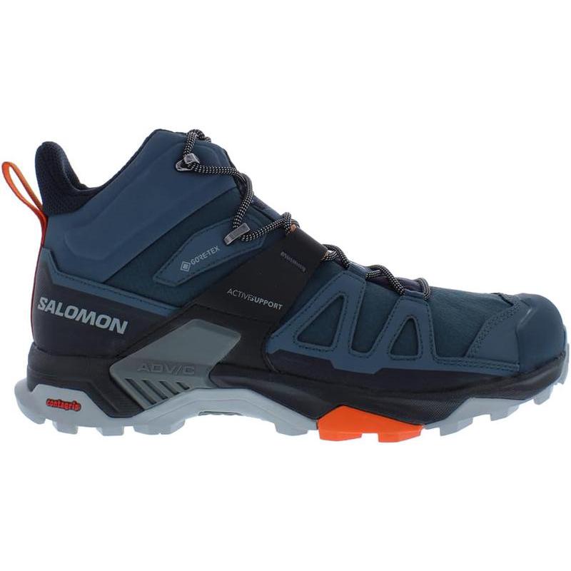 代购SALOMON萨洛蒙男士徒步鞋防水防滑缓震登山鞋中帮系带户外鞋