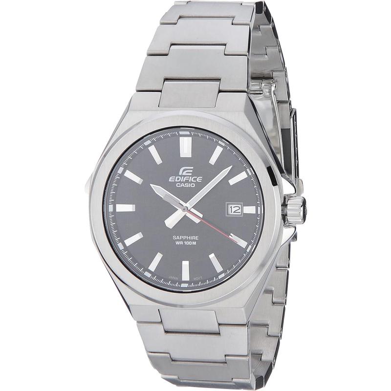 卡西欧男士腕表日期计时夜光防震钢带防水蓝宝石金属商务运动