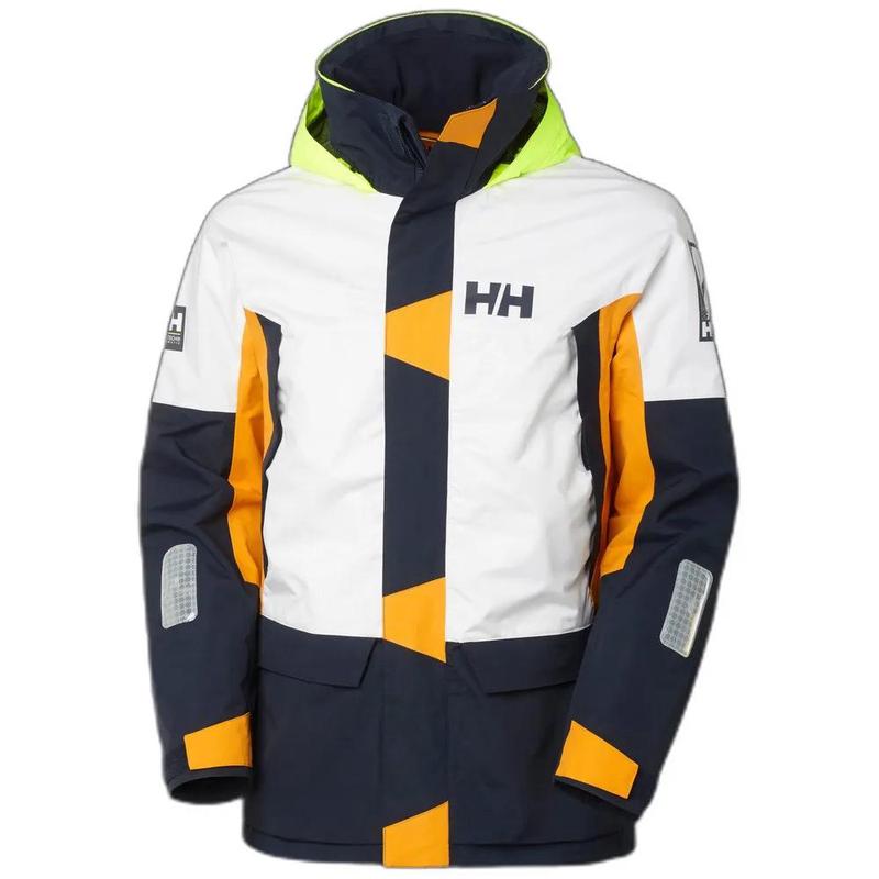 代购Helly Hansen海丽汉森男士冲锋衣防水防风高可见性硬壳衣连帽