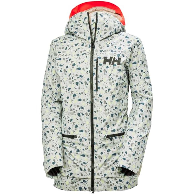 代购Helly Hansen海丽汉森女士冲锋衣防水防风保暖软壳衣连帽长款