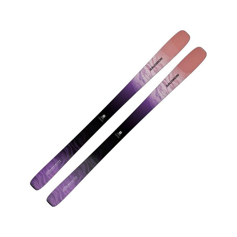 代购SALOMON萨洛蒙女士滑雪板全山地性能高稳定性精准操控双板