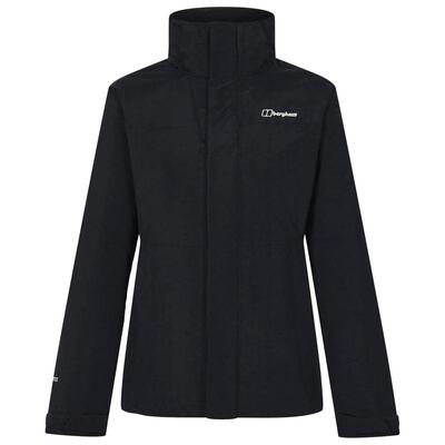 代购Berghaus女士户外风衣防风防水保暖冲锋衣立领长袖硬壳外套