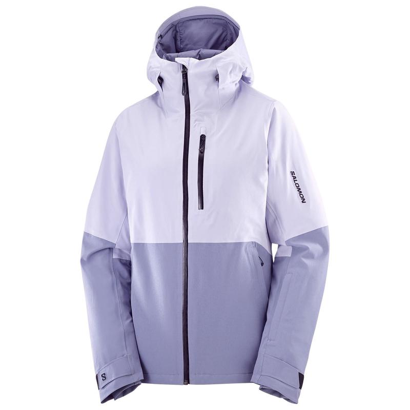 代购SALOMON萨洛蒙女士外套防风保暖防水透气户外登山冲锋衣爆款