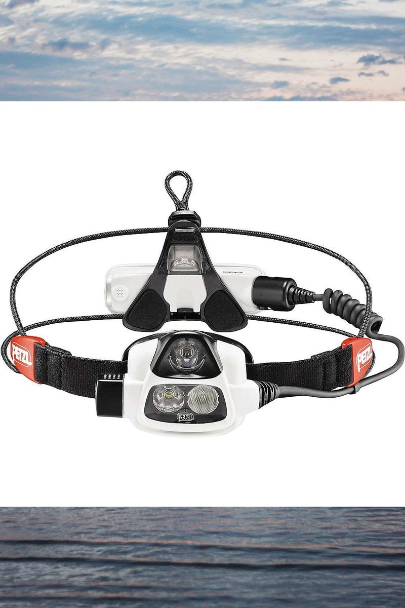 代购PETZL 头灯头戴式强光充电超亮钓鱼专用超长续航夜钓感应照