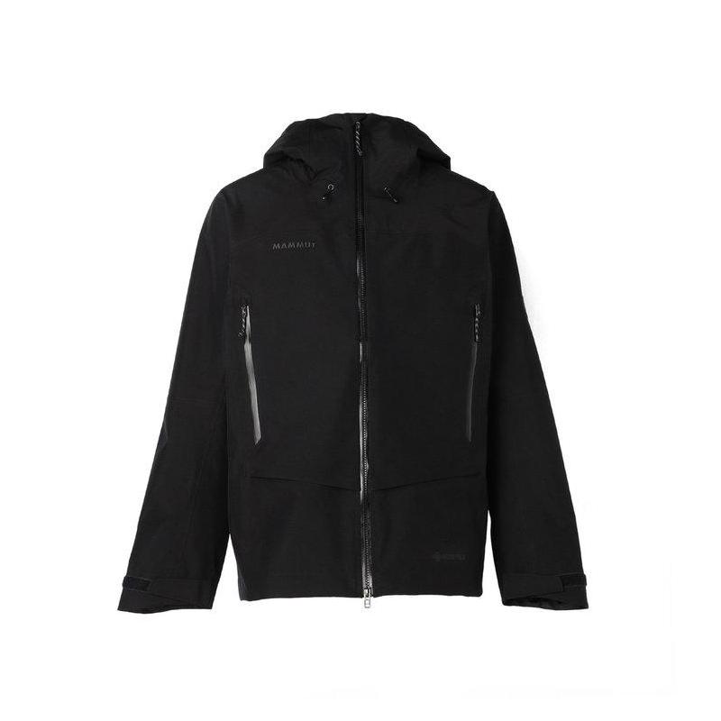代购代购Mammut猛犸象男士冲锋衣防水防风保暖户外夹克连帽长款