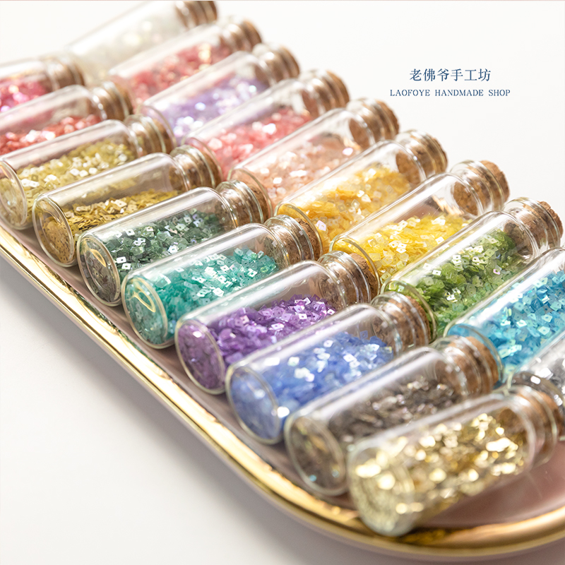 2mm佛爷首推特色异形法式pet亮片