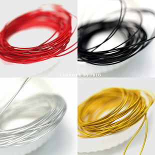 【0.8mm极细硬丝】印度丝刺绣线 进口印度丝 法式刺绣金属亮丝线