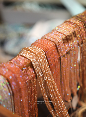 精致~【晨曦色】2mm迷你切面水晶珠 法绣娃衣梭编首饰品diy用材料