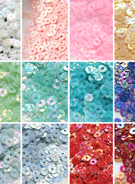 上新～【3mm肌理立体亮片】法式刺绣设计材料DIY珠绣娃衣纹理珠片