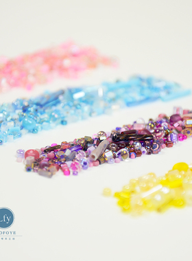 正品日本miyuki御幸混珠进口米珠diy玻璃饰品配件串珠法绣材料10g