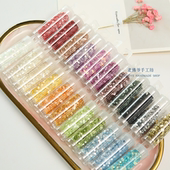 辅料 进口PET耐高温片43色 刺绣亮片 娃衣服装 2mm亮片极小 法式