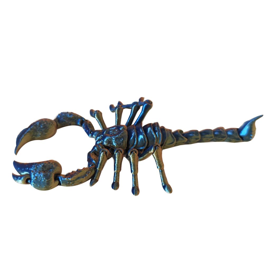 帝王蝎大毒蝎子关节可活动手办