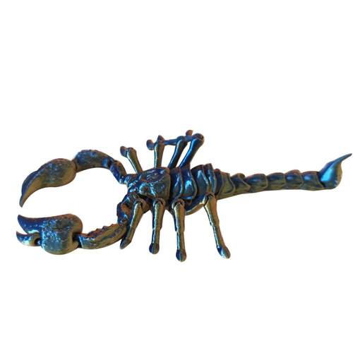 帝王蝎大毒蝎子关节可活动手办