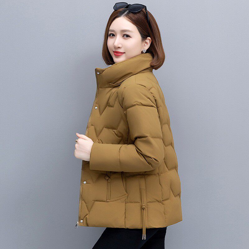 冬季保暖性价比中老年人短款啄木鸟罗蒙品牌匹克女装拆帽高档棉衣